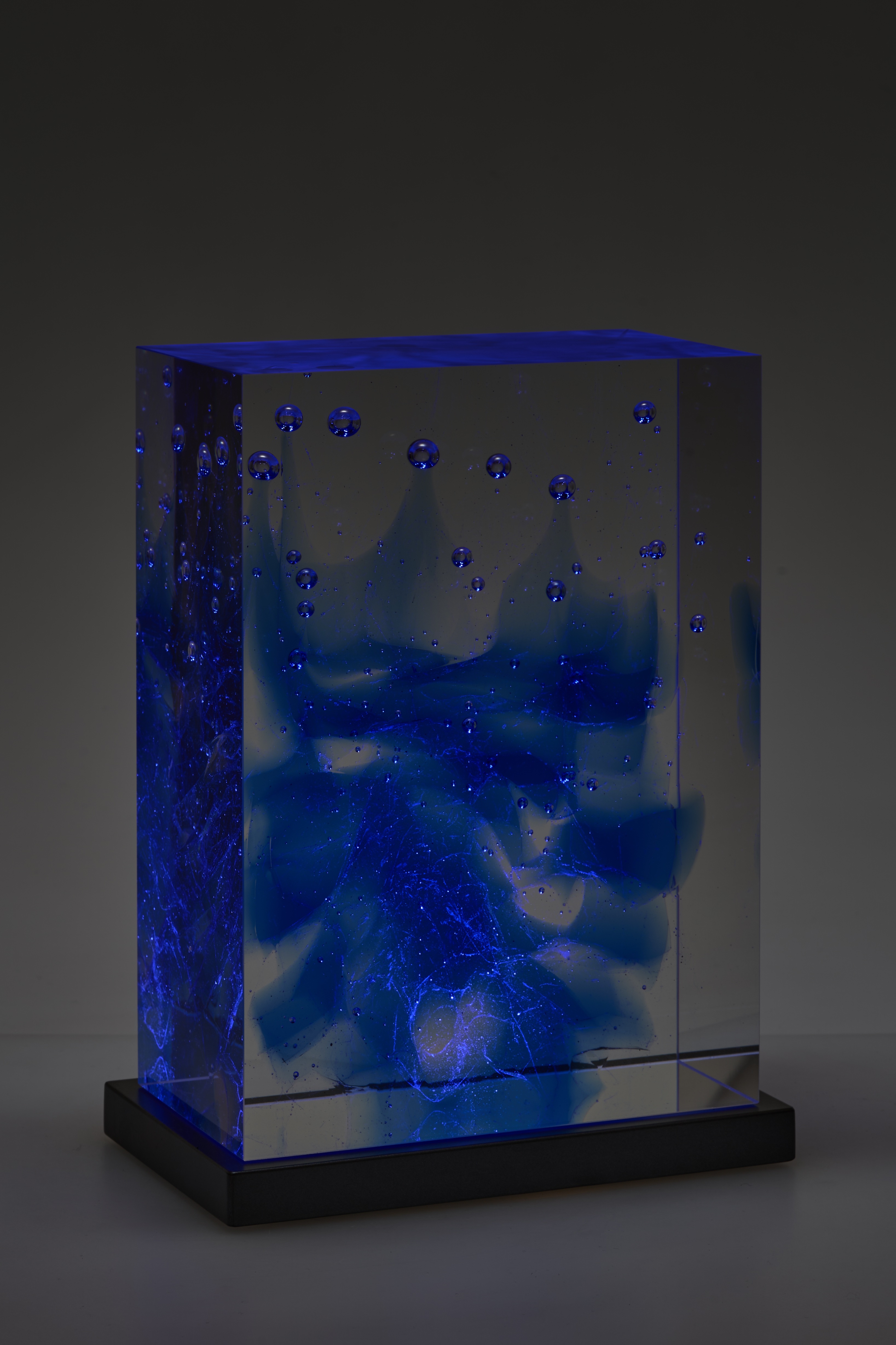 10.18K 5 – kiln-cast optical glass sculpture, Christian Schneider-Moll