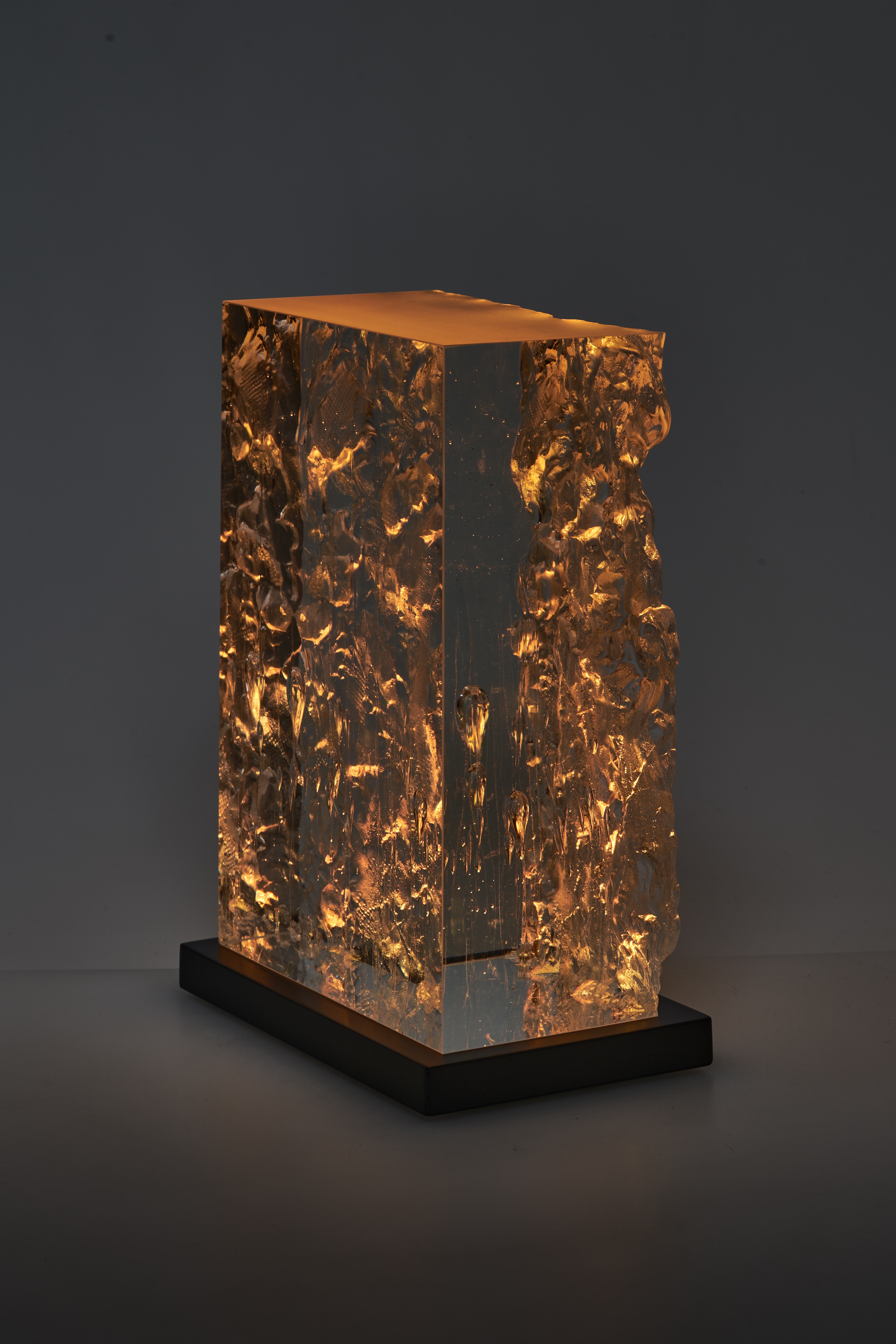 10.18MTH 1 – kiln-cast optical glass sculpture, Christian Schneider-Moll